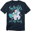 My Little Pony Retro - Sparkle All The Way Adult Regular Fit Short Sleeve
