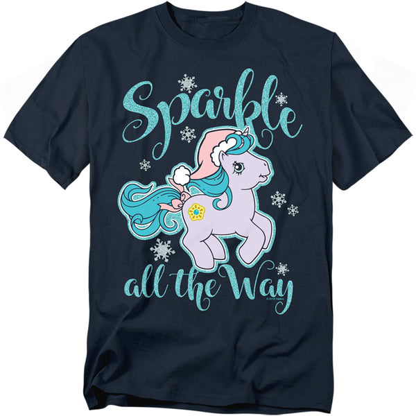 My Little Pony Retro - Sparkle All The Way Adult Regular Fit Short Sleeve