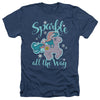 My Little Pony Retro - Sparkle All The Way 2 Adult Regular Fit Heather Short Sleeve