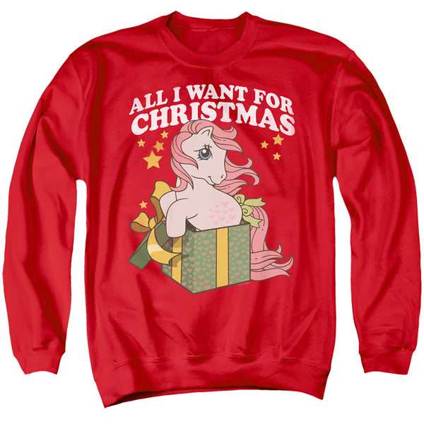 My Little Pony Retro - All I Want Adult Crewneck Sweatshirt