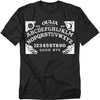 Ouija - Board On Black Adult Regular Fit Short Sleeve