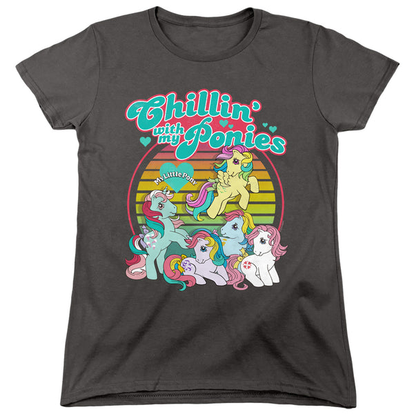 My Little Pony Retro - Chillin With My Ponies Women's Short Sleeve