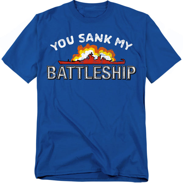 Battleship - Sunk Adult Regular Fit Short Sleeve