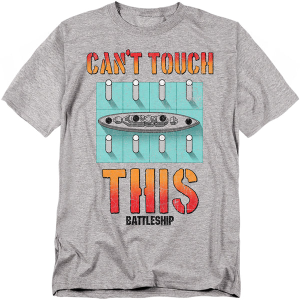 Battleship - Cant Touch This Adult Regular Fit Short Sleeve