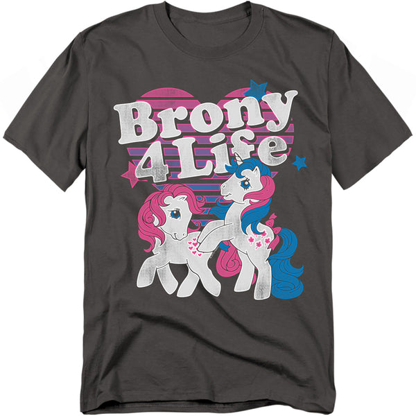 My Little Pony Retro - Brony 4 Life Adult Regular Fit Short Sleeve