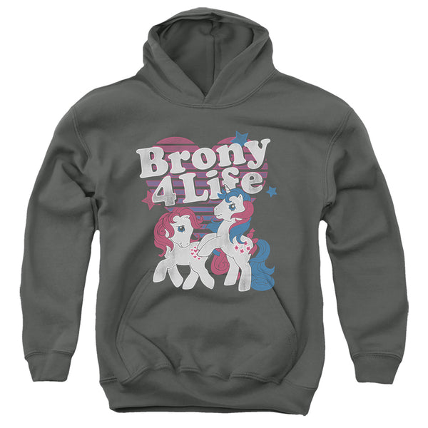 My Little Pony Retro - Brony 4 Life Youth Hooded Sweatshirt