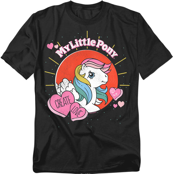 My Little Pony Retro - Create Love Adult Regular Fit Short Sleeve