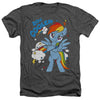 My Little Pony Tv - 20 Percent Cooler Adult Regular Fit Heather Short Sleeve