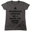 Monopoly - Lifestyle Vs Budget Women's Short Sleeve