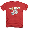 Yahtzee - Tumbling Dice Adult Regular Fit Heather Short Sleeve
