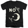 Ouija - No Adult Slim Fit V Neck Cotton