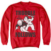 Monopoly - Trouble Follows Adult Crewneck Sweatshirt
