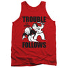 Monopoly - Trouble Follows Adult Tank Top