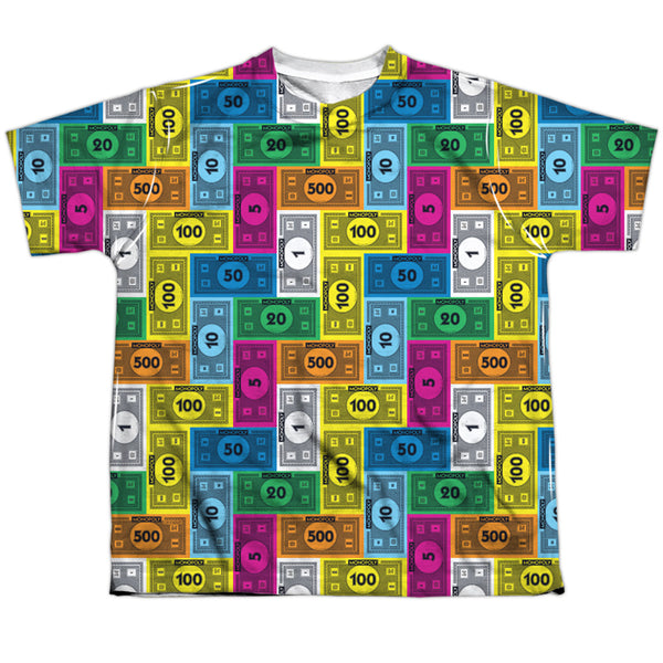 Monopoly - Cash Rich Youth Short Sleeve 100% Poly