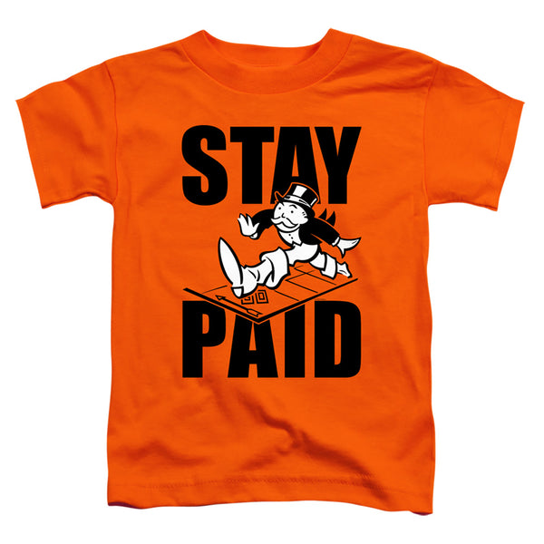 Monopoly - Stay Paid Evergreen Toddler Short Sleeve