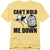 Monopoly - Cant Hold Me Down No Logo Adult Regular Fit Short Sleeve