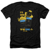 Monopoly - Its Good To Be King Adult Regular Fit Heather Short Sleeve