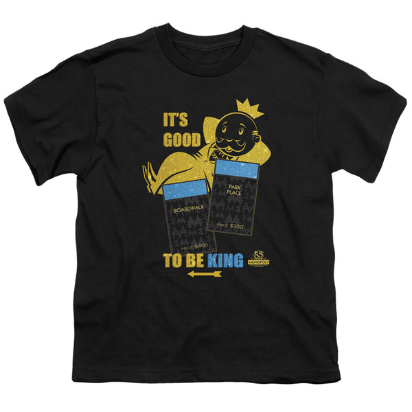 Monopoly - Its Good To Be King Youth Short Sleeve