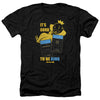 Monopoly - Its Good To Be King No Logo Adult Regular Fit Heather Short Sleeve