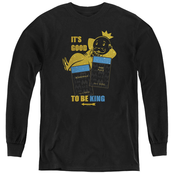 Monopoly - Its Good To Be King No Logo L - S Youth