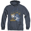 Monopoly - The True Railroad Tycoon Adult Heather Hoodie