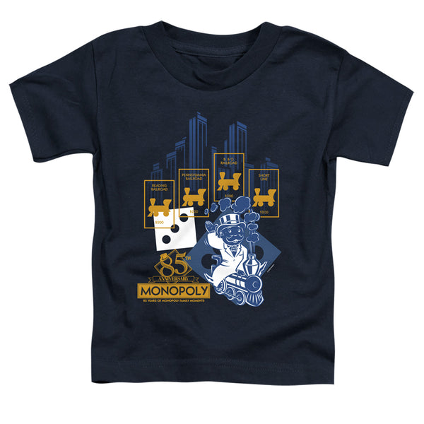 Monopoly - The True Railroad Tycoon Toddler Short Sleeve