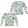 Monopoly - Property Spaces (Front - Back Print) L - S Adult Poly Crew