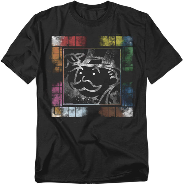 Monopoly - Dusty Game Board No Logo Adult Regular Fit Short Sleeve