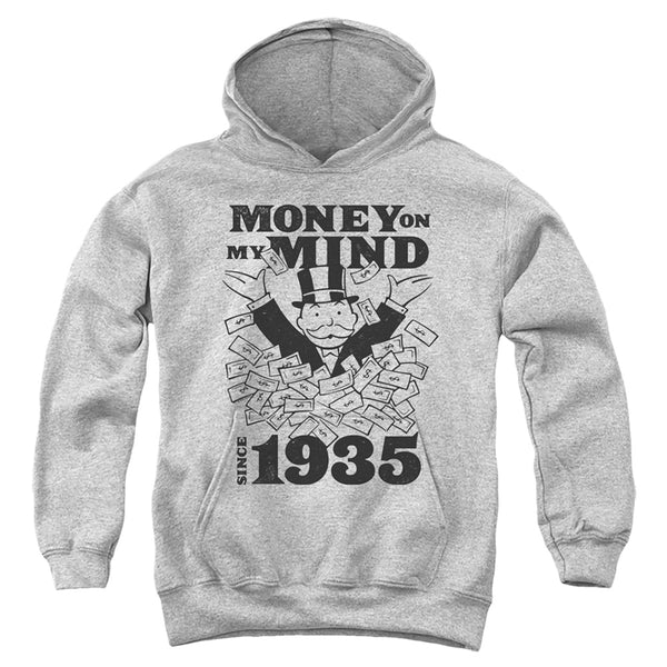 Monopoly - Money Mind Since 35 Youth Hooded Sweatshirt