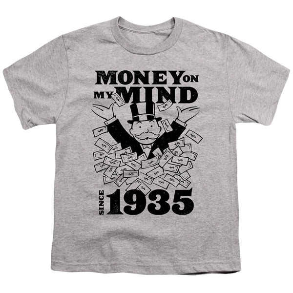 Monopoly - Money Mind Since 35 Youth Short Sleeve