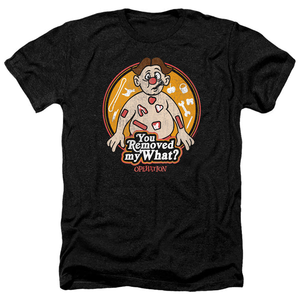 Operation - You Removed My What Adult Regular Fit Heather Short Sleeve