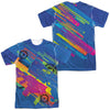Nerf - Neon Collage (Front - Back Print) Adult Regular Fit Short Sleeve 100% Poly