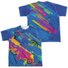 Nerf - Neon Collage (Front - Back Print) Youth Short Sleeve 100% Poly