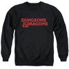 Dungeons And Dragons - Type Logo Adult Crewneck Sweatshirt