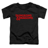 Dungeons And Dragons - Type Logo Toddler Short Sleeve