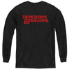 Dungeons And Dragons - Type Logo L - S Youth