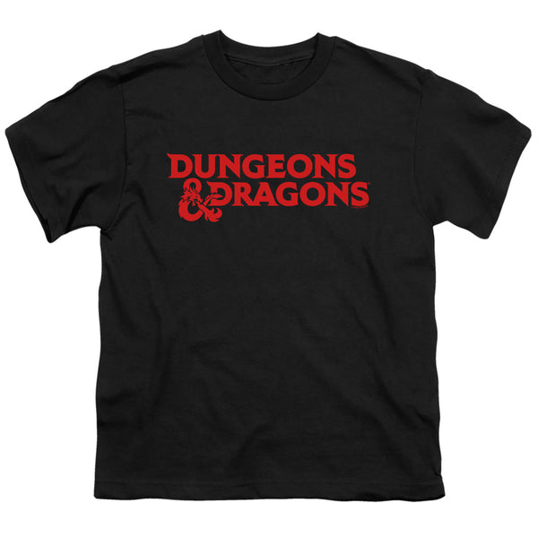 Dungeons And Dragons - Type Logo Youth Short Sleeve