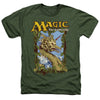 Magic The Gathering - Mirage Deck Art Adult Regular Fit Heather Short Sleeve