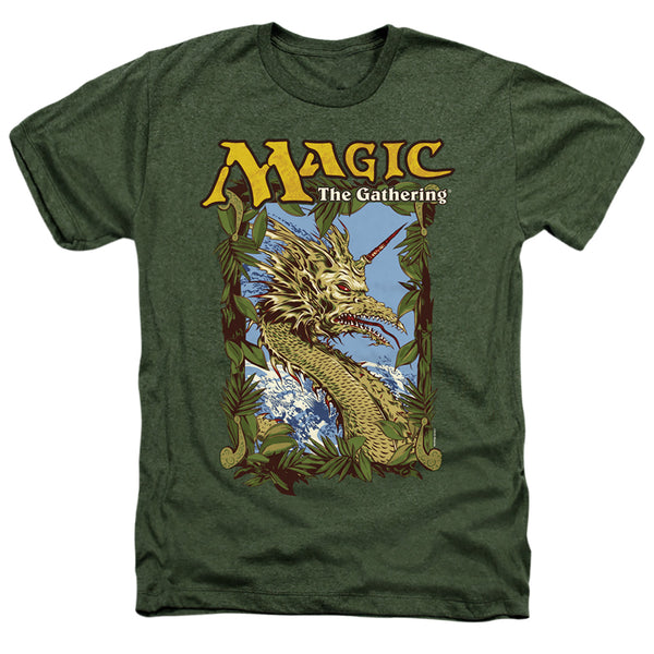 Magic The Gathering - Mirage Deck Art Adult Regular Fit Heather Short Sleeve