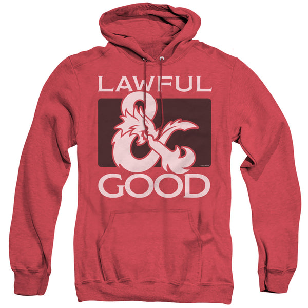 Dungeons And Dragons - Lawful Good Adult Heather Hoodie
