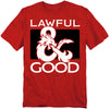 Dungeons And Dragons - Lawful Good Adult Regular Fit Short Sleeve