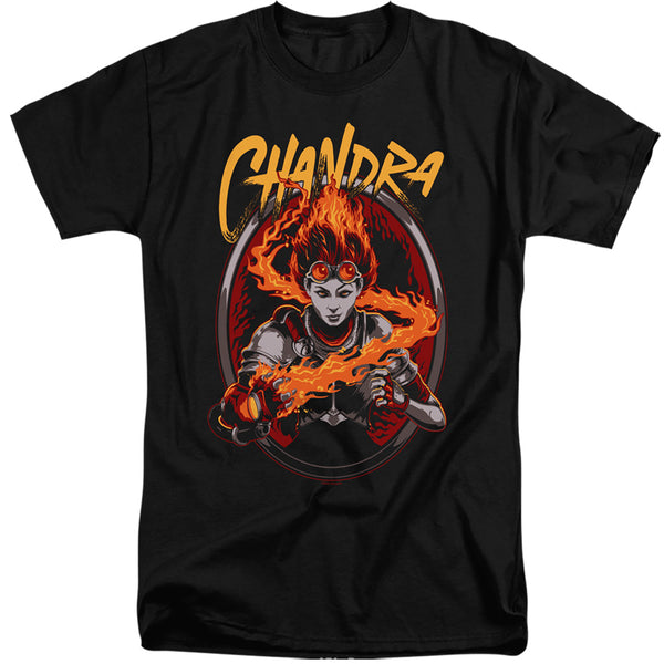 Magic The Gathering - Chandra Adult Tall Fit Short Sleeve