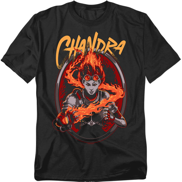 Magic The Gathering - Chandra Adult Regular Fit Short Sleeve