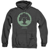 Magic The Gathering - Green Symbol Adult Heather Hoodie