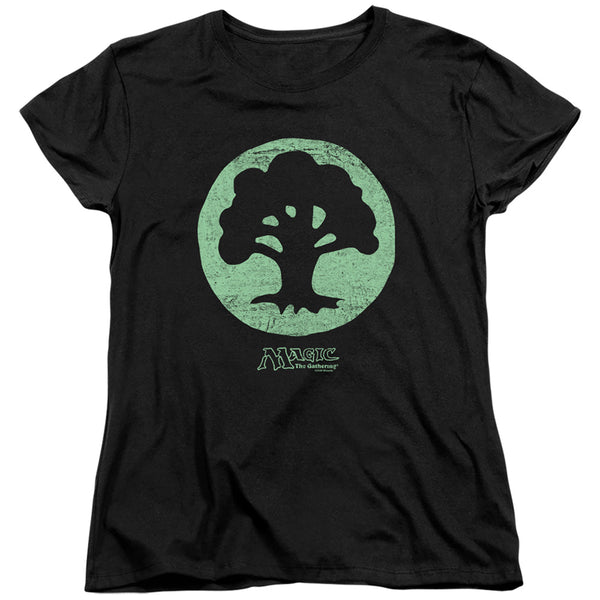 Magic The Gathering - Green Symbol Women's Short Sleeve