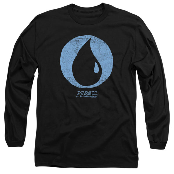 Magic The Gathering - Blue Symbol Adult Long Sleeve