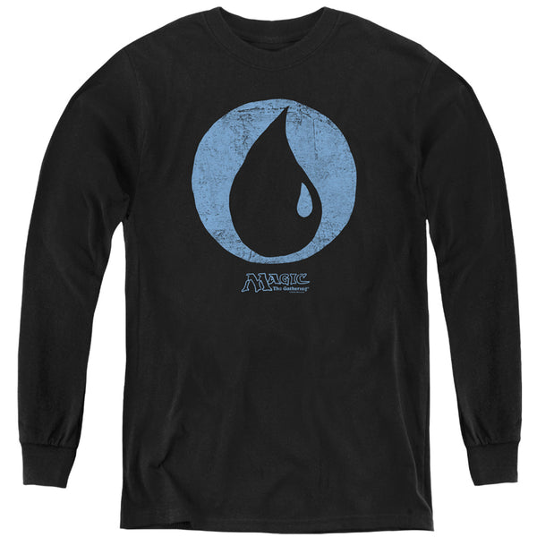 Magic The Gathering - Blue Symbol L - S Youth