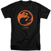 Magic The Gathering - Red Symbol Adult Tall Fit Short Sleeve