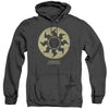 Magic The Gathering - White Symbol Adult Heather Hoodie