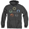 Magic The Gathering - 5 Colors Adult Heather Hoodie